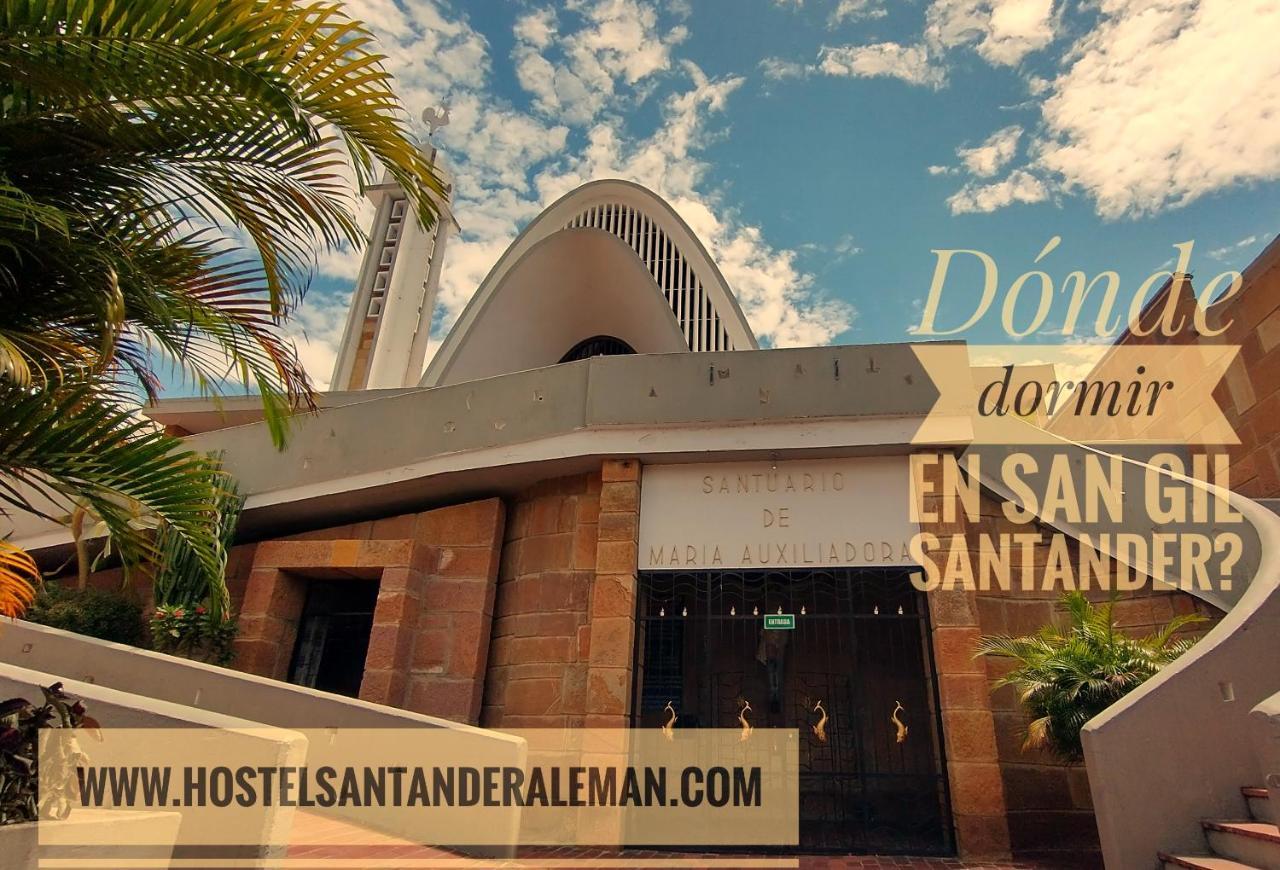 Santander Aleman Hostel San Gil Eksteriør bilde