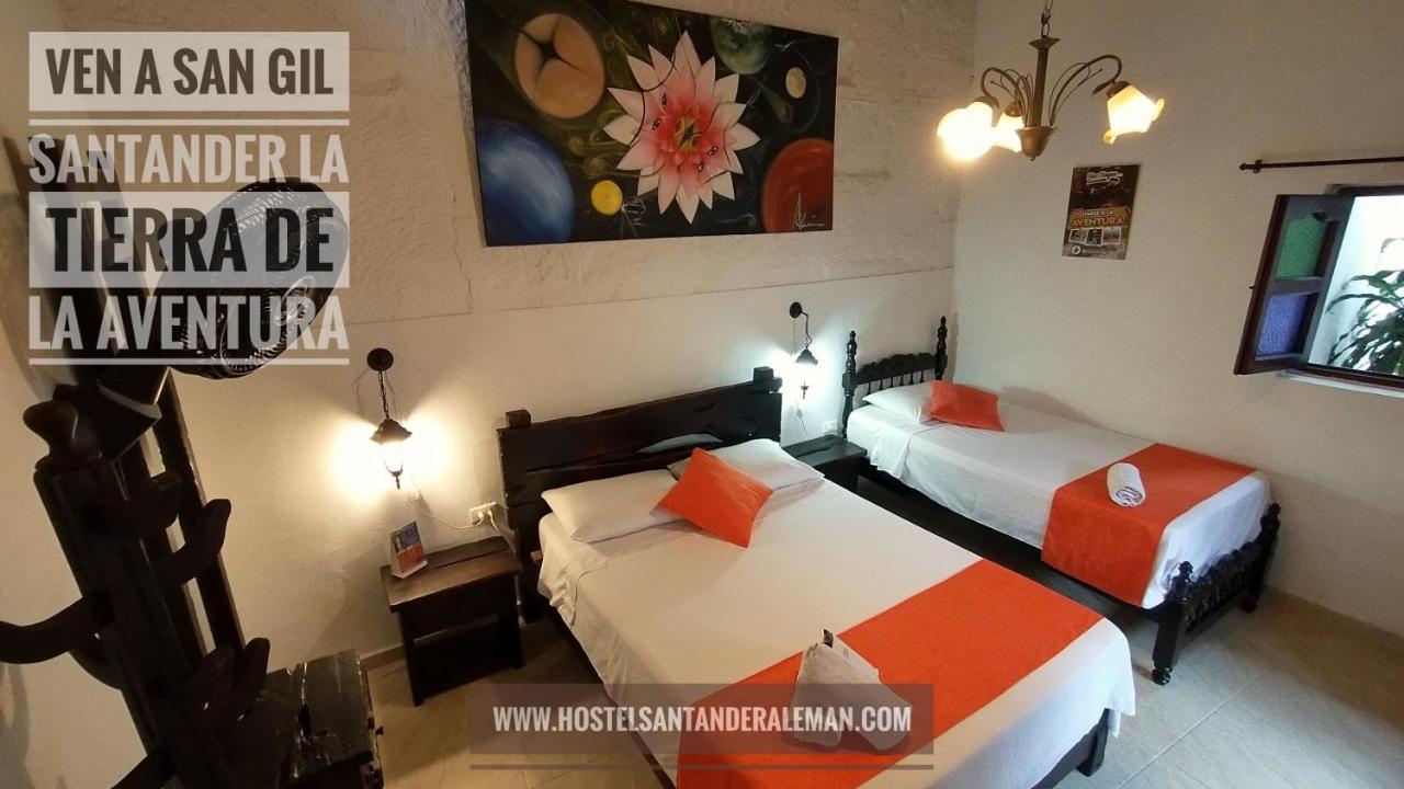Santander Aleman Hostel San Gil Eksteriør bilde