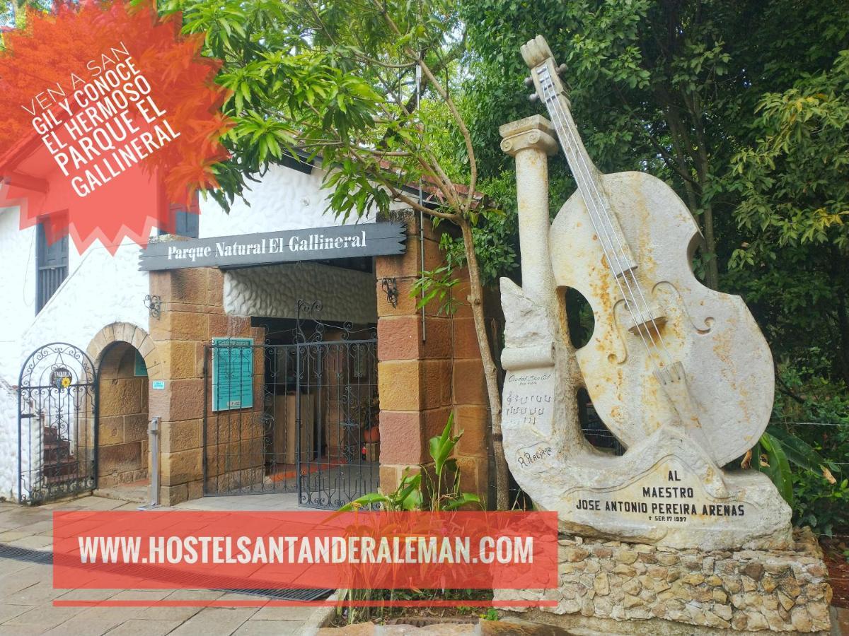 Santander Aleman Hostel San Gil Eksteriør bilde